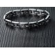 Edelstahl/Kautschuk Armband