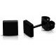 Herren Ohrstecker Quadrat