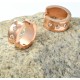 Edelstahl Creolen mit Zirkonias
